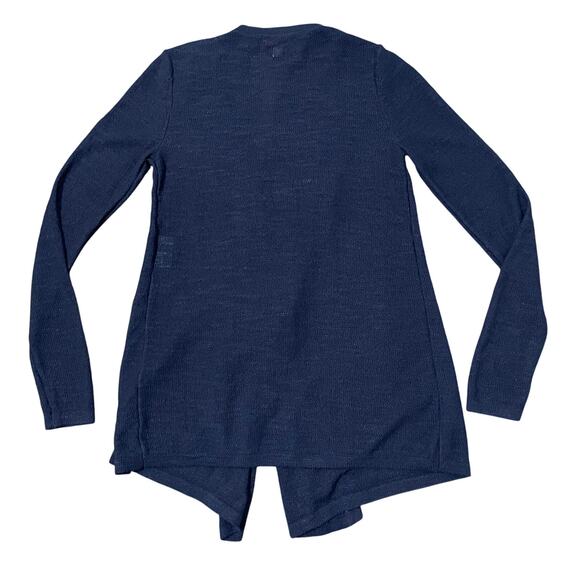 Lilly Pulitzer Womens Chesapeake Cardigan Open Front Drape Sweater size S Navy - Picture 6 of 12